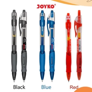 Joyko Q Gel Pen Pulpen GP-265 (Bullet Tip) GEL PEN JOYKO GP 265 Q GEL BOLPEN PULPEN BULLET TIP MURAH BLACK HITAM GP 265 PENA 0.5 MM MERAH BIRU GP265Q