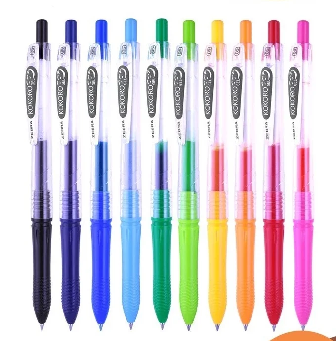 Pulpen Gel Kokoro Zebra 0,5mm